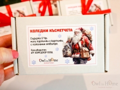 Кутийка с Коледни късмети, 17 броя